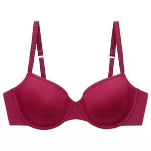 Third Love 24/7 Classic T-Shirt Bra in Ruby 32D1/2